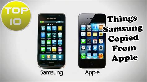does samsung copy apple